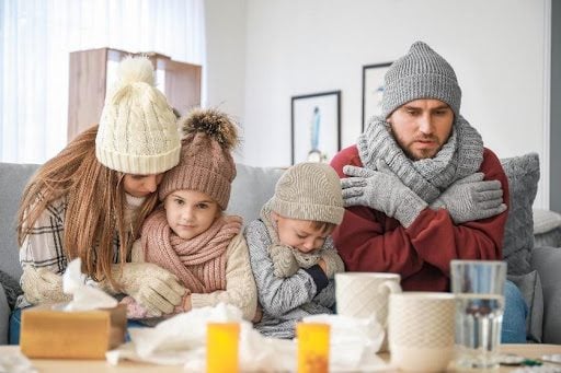 Family during Winter