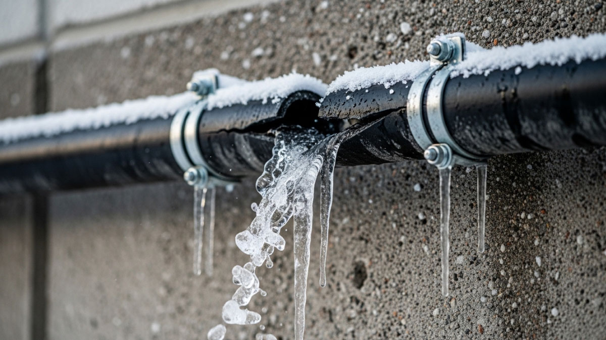 Frozen Pipe Repair