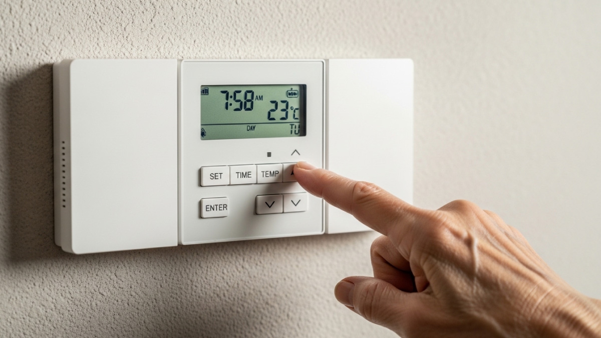 Smart thermostat installation